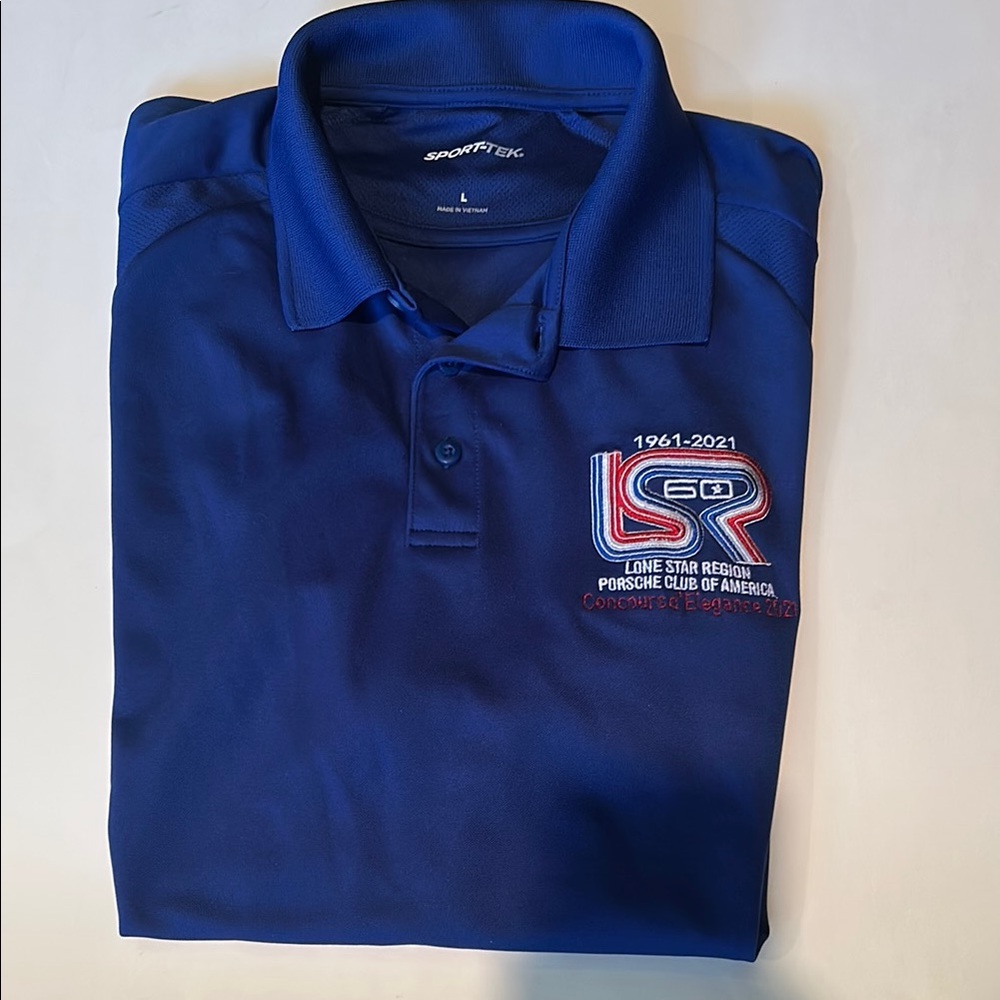 Sport-Tek Blue Polo Professional Quality Shirt